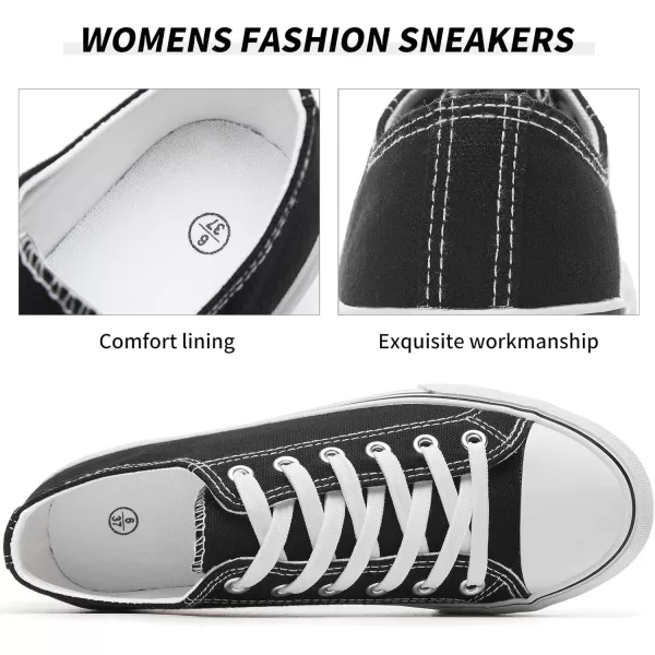 FRACORA Womens White Canvas Sneakers Low Top Canvas Shoes for Men Fashion Unisex Sneakers