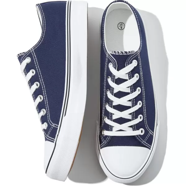 FRACORA Womens White Canvas Sneakers Low Top Canvas Shoes for Men Fashion Unisex Sneakers