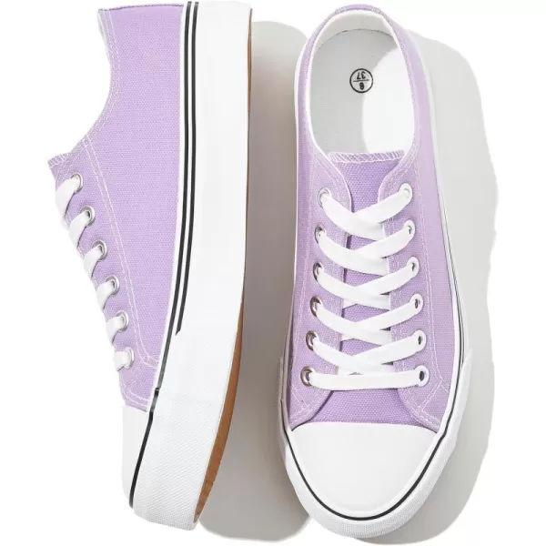 FRACORA Womens White Canvas Sneakers Low Top Canvas Shoes for Men Fashion Unisex Sneakers