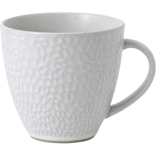 Gordon Ramsay Royal Doulton Exclusively Maze Grill White Set of 4 Mugs, 12.6 oz