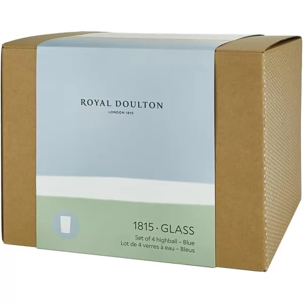 Royal Doulton 1815 Highball Glasses, Set of 4, 18.6 oz