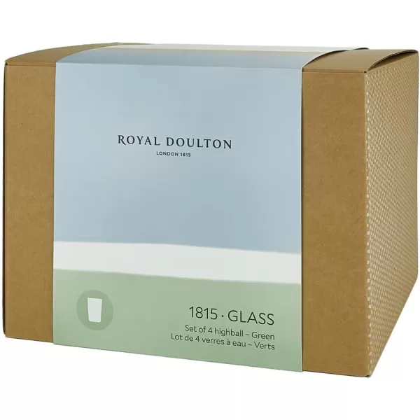Royal Doulton 1815 Highball Glasses, Set of 4, 18.6 oz