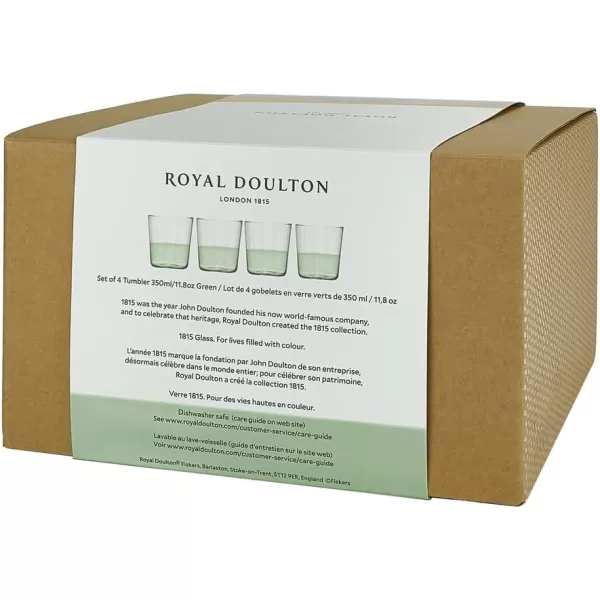 Royal Doulton 1815 Tumblers, Set of 4