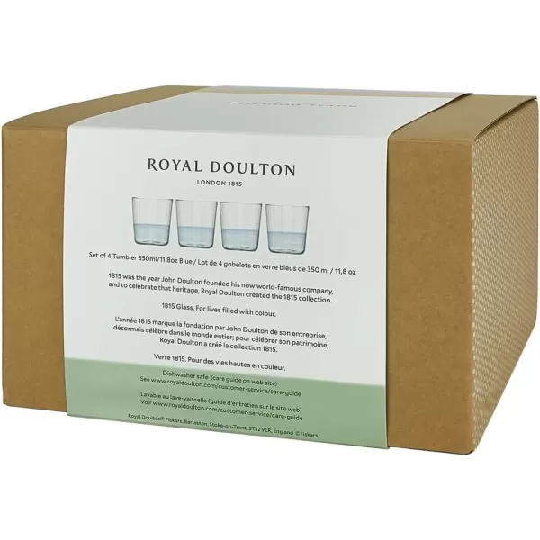 Royal Doulton 1815 Tumblers, Set of 4
