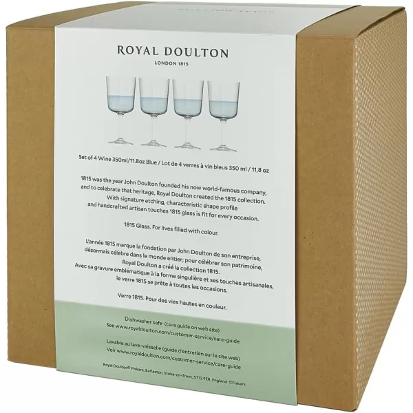 Royal Doulton 1815 Wine Glasses, Set of 4