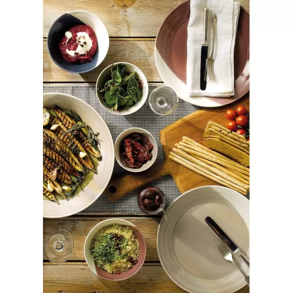 Royal Doulton Bowls Of Plenty Dinner Plate Set of 4, Mixed Colors, 11.3"