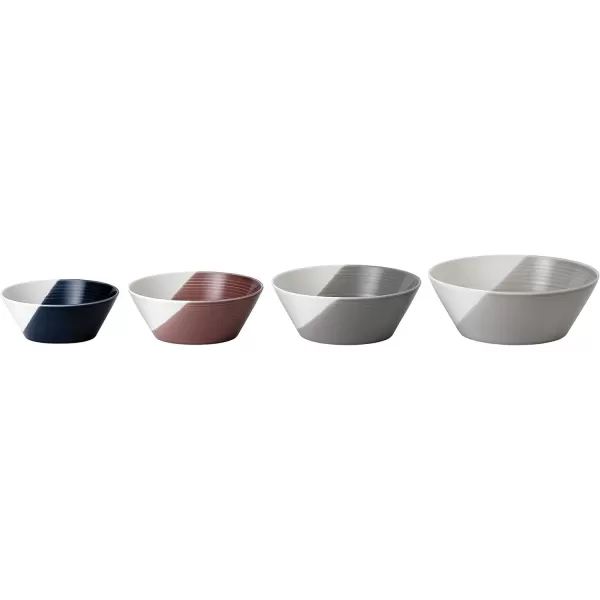 Royal Doulton Bowls of Plenty 5-Piece Mixed Colors Pasta Set