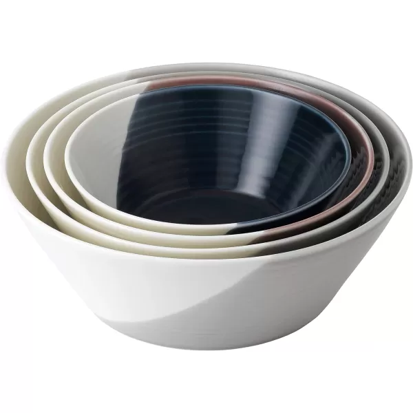 Royal Doulton Bowls of Plenty 5-Piece Mixed Colors Pasta Set