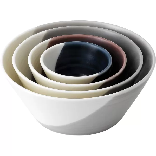 Royal Doulton Bowls of Plenty 5-Piece Mixed Colors Pasta Set
