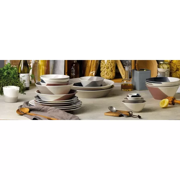 Royal Doulton Bowls of Plenty 5-Piece Mixed Colors Pasta Set