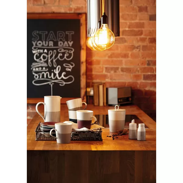 Royal Doulton Coffee Studio French Press, Grey, 50 oz