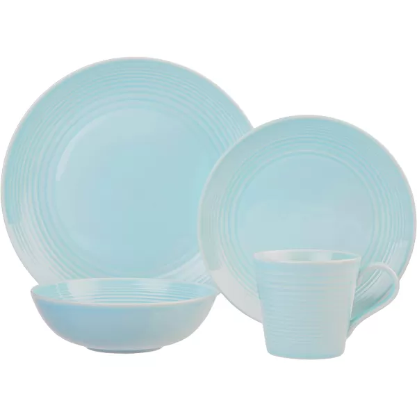 Royal Doulton Exclusively for Gordon Ramsay Maze Dark Grey 16-Piece Dinnerware Set