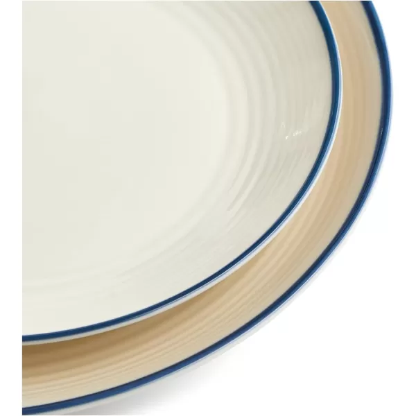 Royal Doulton Exclusively for Gordon Ramsay Maze Denim Line 12-Piece Dinnerware Set, White