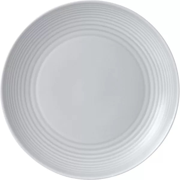 Royal Doulton Exclusively for Gordon Ramsay Maze Light Grey Dinnerware Set, Light Grey, 12-Piece