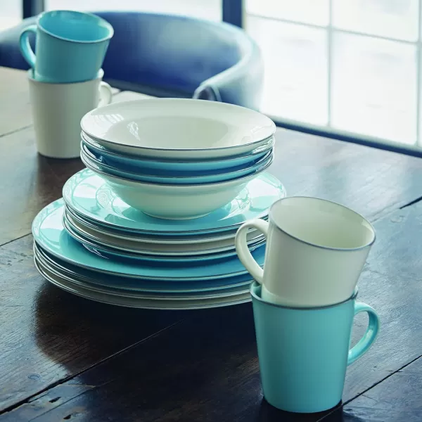 Royal Doulton Exclusively for Gordon Ramsay Union Street Café Blue 16-Piece Set