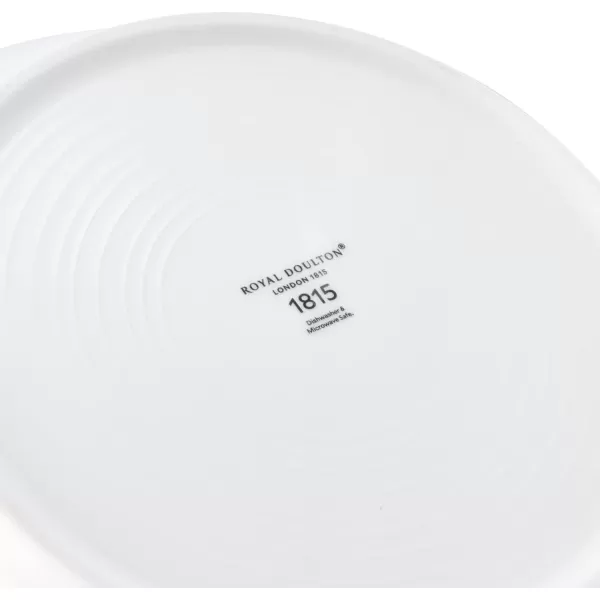 Royal Doulton Pacific Stone Dots 16-Piece Place Setting, Porcelain, Service for 4, Contemporary Casual