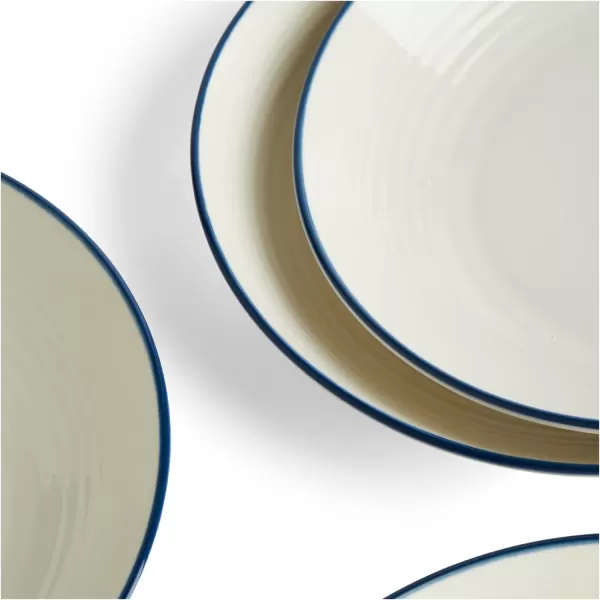 Royal Doulton exclusively for Gordon Ramsay Maze Denim Line Dinner Plates Set of 4