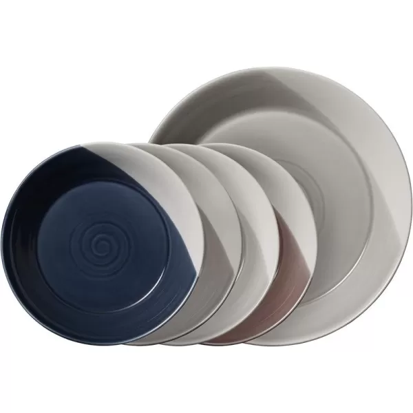 Royal Doulton Bowls of Plenty 5-Piece Mixed Colors Pasta Set