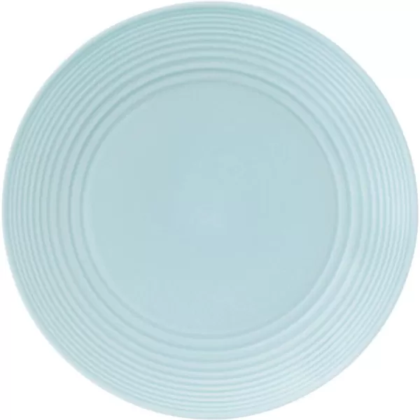 Royal Doulton Exclusively for Gordon Ramsay Maze Blue Dinner Plate, 11", White
