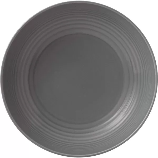 Royal Doulton Exclusively for Gordon Ramsay Maze Dark Grey Open Vegetable Bowl/Pasta Bowl