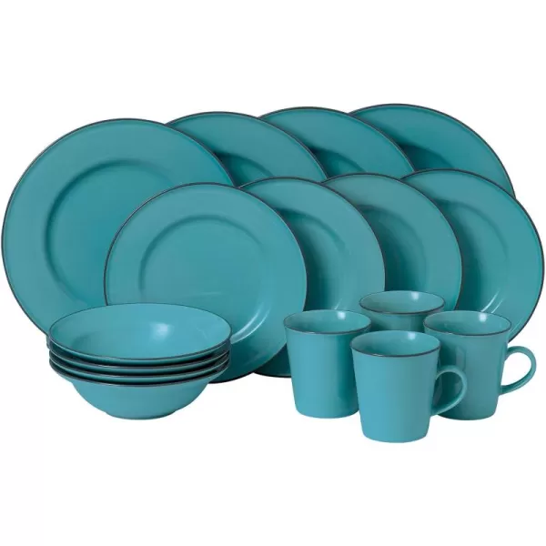 Royal Doulton Exclusively for Gordon Ramsay Union Street Café Blue 16-Piece Set