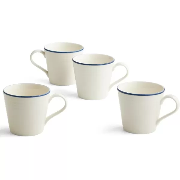 Royal Doulton Gordon Ramsay Maze Mug 13.5floz Denim Line, Set of 4