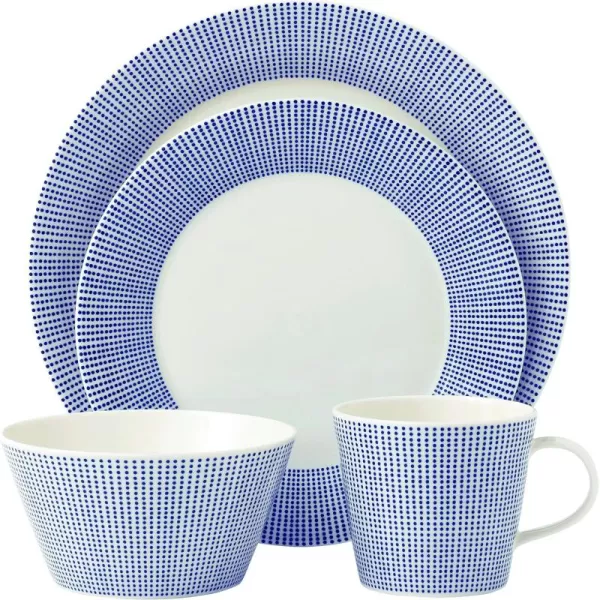 Royal Doulton Pacific Rectangular Serving Tray, Blue