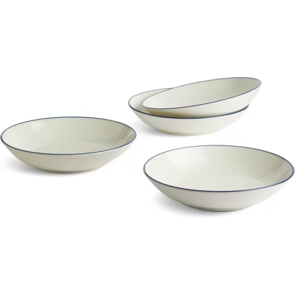 Royal Doulton exclusively for Gordon Ramsay Maze Denim Line Dinner Plates Set of 4