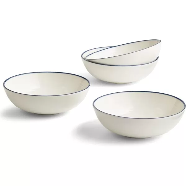 Royal Doulton exclusively for Gordon Ramsay Maze Denim Line Dinner Plates Set of 4