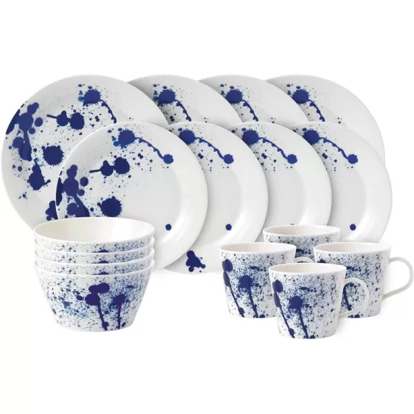 Royal Doulton Pacific Splash 16-Piece Dinnerware Set