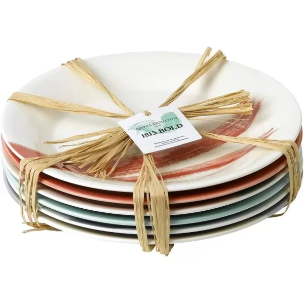 Royal Doulton 1815 Bold Salad Plates, Set of 6, 9.4"