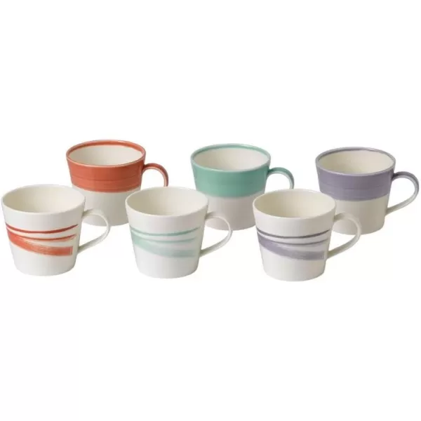 Royal Doulton 1815 Bold Mugs, Set of 6