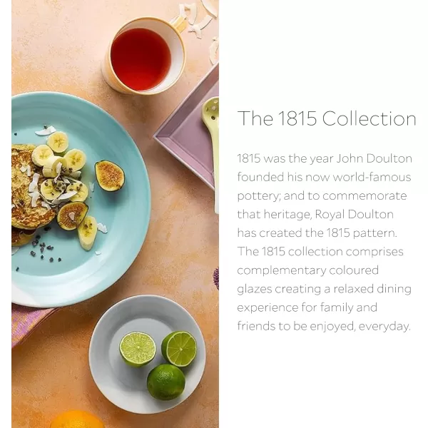 Royal Doulton 1815 Brights Dinnerware Set, Mixed, 16 Pc