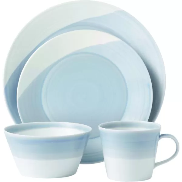 Royal Doulton 1815 Blue 16-Piece Dinnerware Set