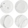 imageRoyal Doulton Pacific Stone 63quot Assorted Set of 4 Small Plates 6in Multi