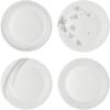 imageRoyal Doulton Pacific Stone 11quot Assorted Set of 4 Dinner Plates 11in Multi