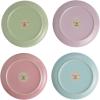 imageTilly Ramsay Salad Plate 21cm 83in Mixed Set of 4