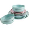 imageTilly Ramsay Dinnerware Set Mixed 12 Pieces