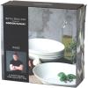 imageRoyal Doulton Exclusively for Gordon Ramsay Maze Dark Grey Pasta Bowl Set of 4 95quot