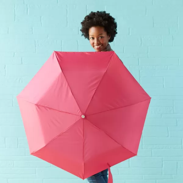 Automatic Eco Open Close Water-Resistant Travel Folding Umbrella with Sun Protection