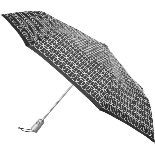 Automatic Eco Open Close Water-Resistant Travel Folding Umbrella with Sun Protection
