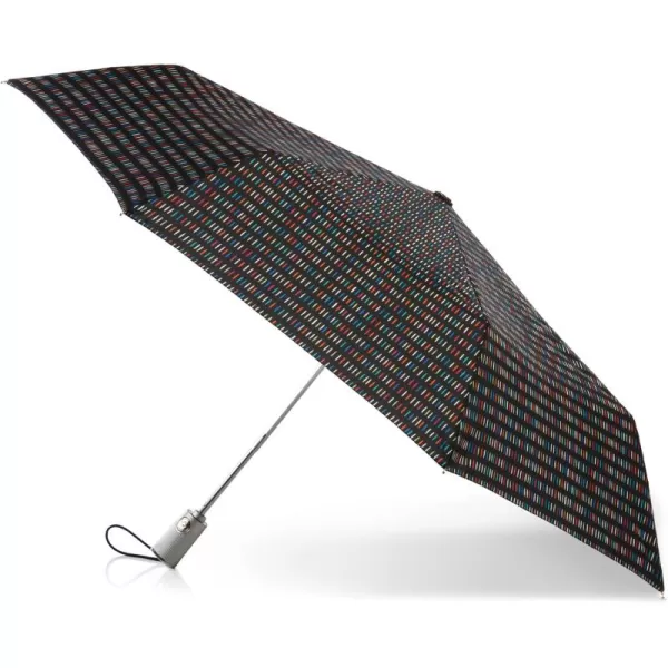 Automatic Eco Open Close Water-Resistant Travel Folding Umbrella with Sun Protection