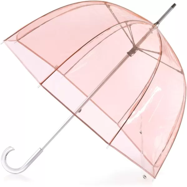 Totes Adults and Kids Clear Bubble Umbrella with Dome Canopy, Lightweight Design, Wind and Rain Protection Umbrella