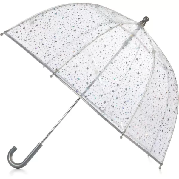 Totes Adults and Kids Clear Bubble Umbrella with Dome Canopy, Lightweight Design, Wind and Rain Protection Umbrella