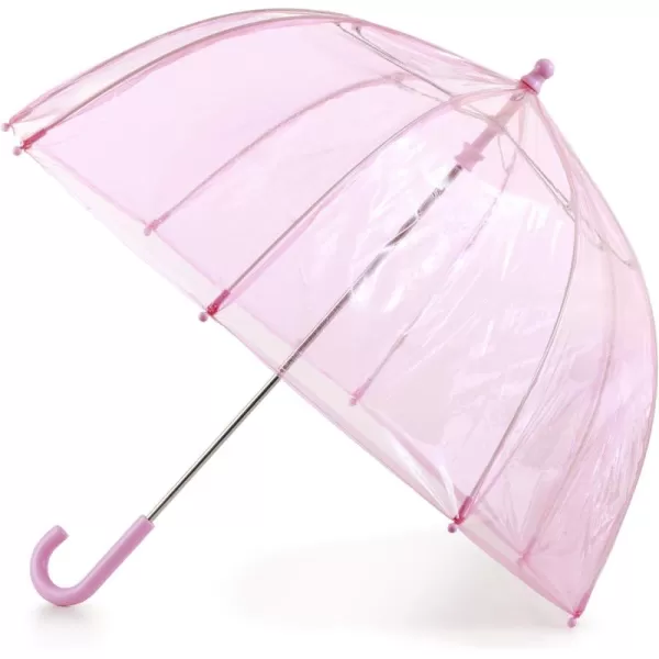 Totes Adults and Kids Clear Bubble Umbrella with Dome Canopy, Lightweight Design, Wind and Rain Protection Umbrella