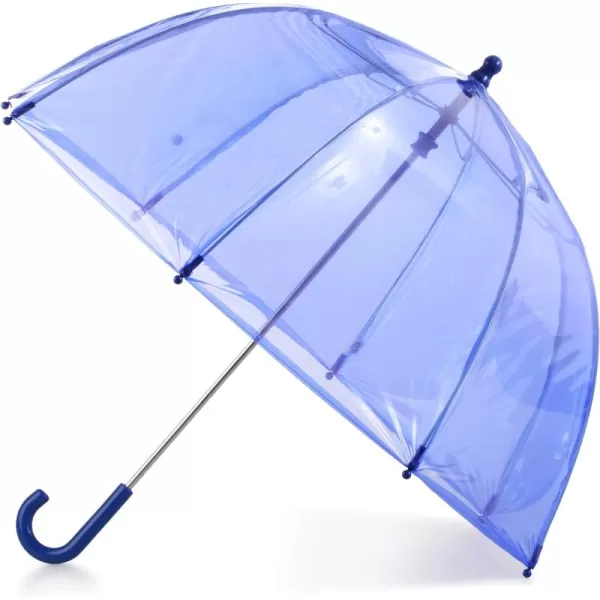 Totes Adults and Kids Clear Bubble Umbrella with Dome Canopy, Lightweight Design, Wind and Rain Protection Umbrella
