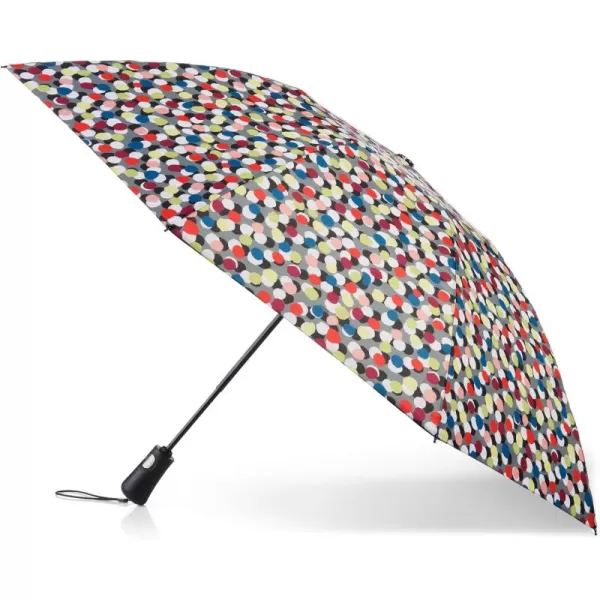 Totes Reverse Close Folding Inbrella with Auto Open Close and Compact, Windproof Design