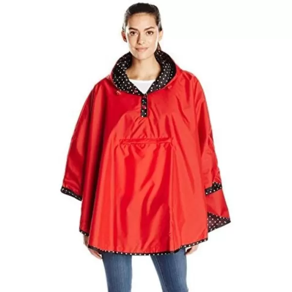 Totes Women's Reversible Rain Poncho