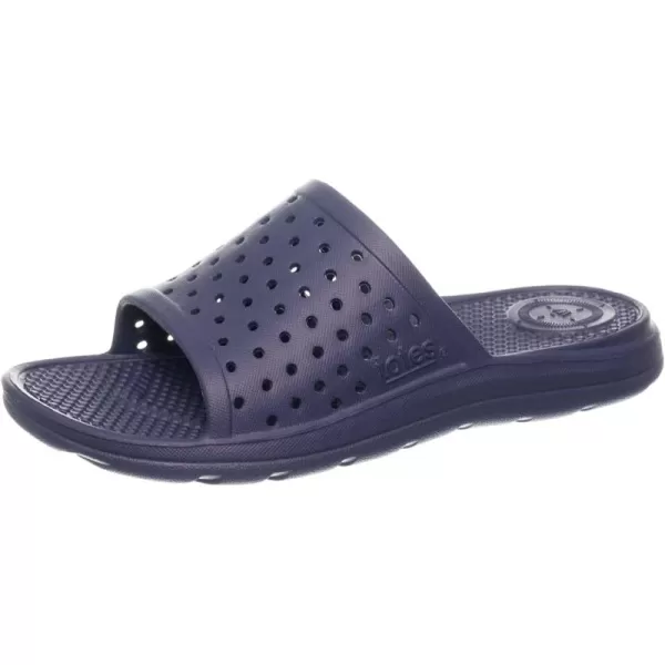 totes Kid's Everywear Ara Slide Sandal: Boy's and Girl's Vented Lightweight and Springy Design, All-Day comfort with a Flexible Waterproof Footbed, Durable Scuff Resistants, Perfect for the Summer