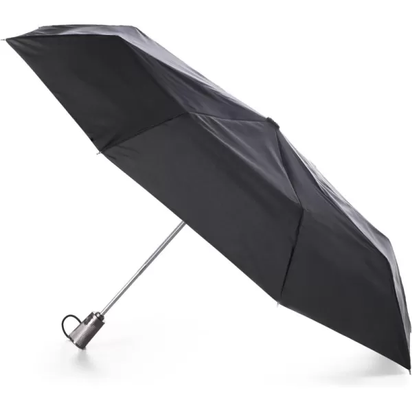 totes Titan Portable Travel Umbrella – Windproof, Waterproof, Strong, Compact Umbrella – Perfect for the Car, Backpack, and On-the-Go